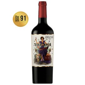 Garrafa de vinho Blend de Tintas - Viablanca